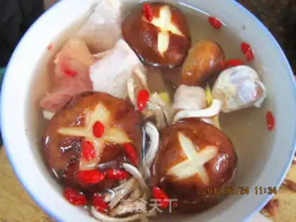 Make Chicken leg soup step 6