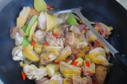 Make Spicy potato chicken step 4