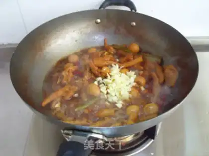 Make Chicken claws and quail eggs step 6