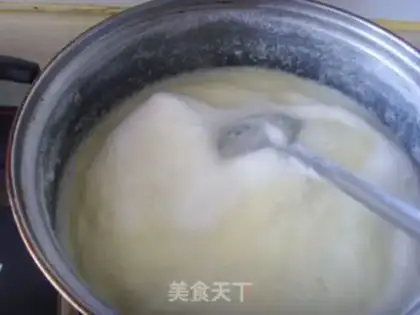 Make Toast tofu brain step 1