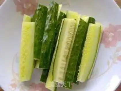 Make Sesame sauce cucumber bar step 1