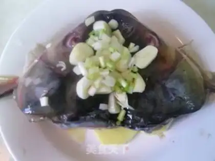 Make Precious blue fish head step 5