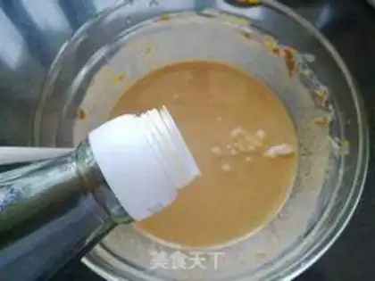 Make Sesame sauce cucumber bar step 4