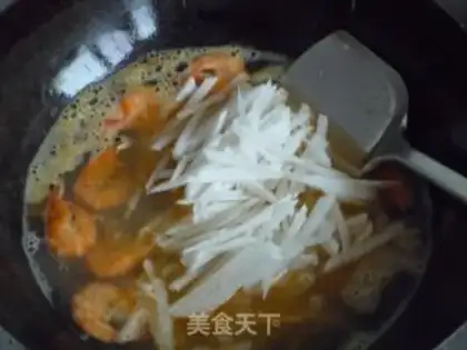 Make Shrimp carrot soup step 6