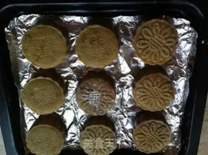 Make The potato moon cake step 7