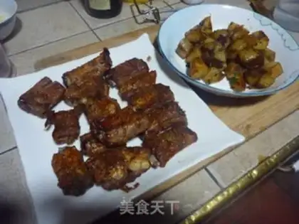 Make Classic garlic ribs step 9