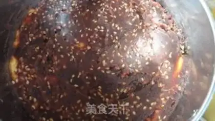 Make Potato pumpkin rice cake step 1