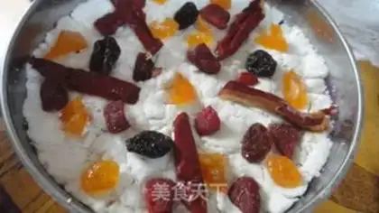 Make Potato pumpkin rice cake step 3