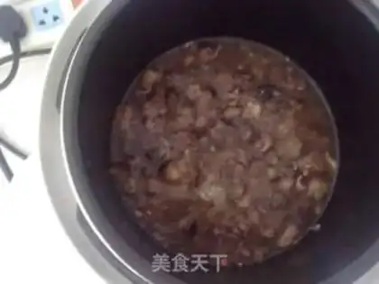 Make Delicious mushroom rice step 5