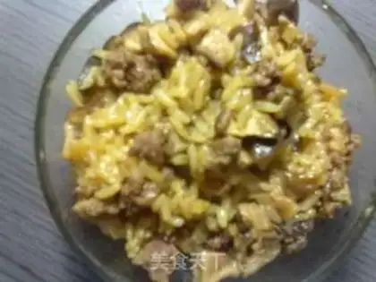 Make Delicious mushroom rice step 6