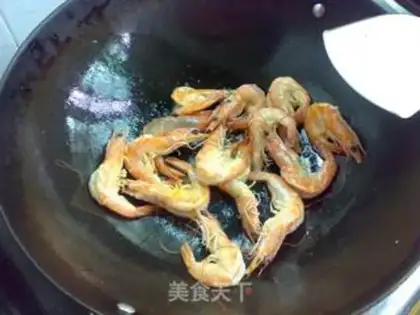 Make Coconut curry shrimp step 5