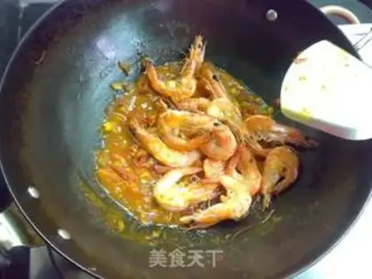 Make Coconut curry shrimp step 10