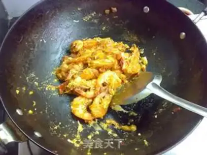 Make Coconut curry shrimp step 11