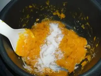 Make Coconut pumpkin rice step 6