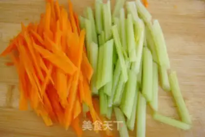 Make A thousand pieces of fried meat step 2