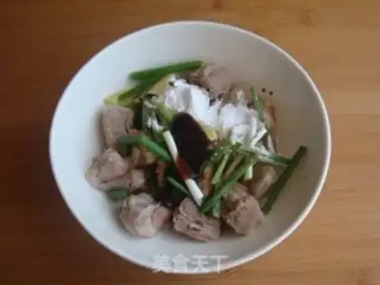 Make The vapouring ribs step 1