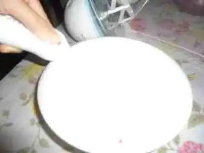 Make Homemade yogurt ice cream step 3