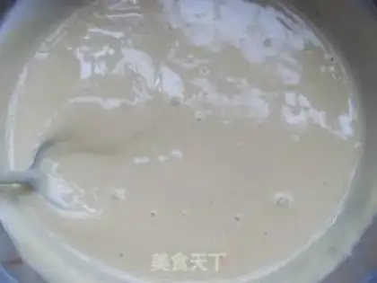 Make The yogurt blueberries step 4