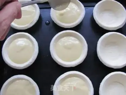 Make The yogurt blueberries step 6