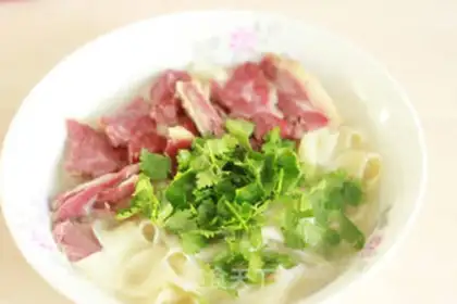 Make lamb noodles step 13