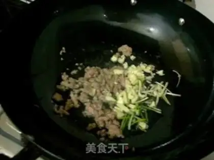 Make Garlic mashed beans step 5