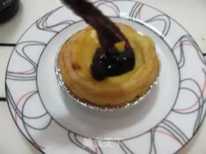 Make The yogurt blueberries step 10