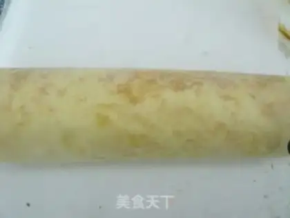Make Fresh orange cake roll step 8