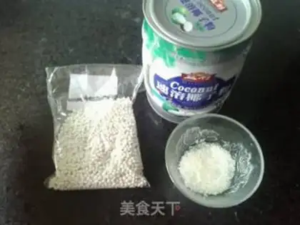 Make Coconut juice and simil step 0