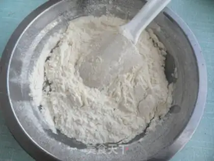 Make Bean and egg yolks step 1