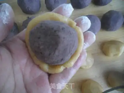 Make Bean and egg yolks step 7