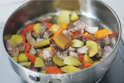 Make Curry cow step 4