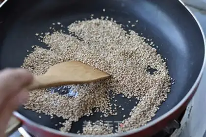 Make Sesame salt step 1