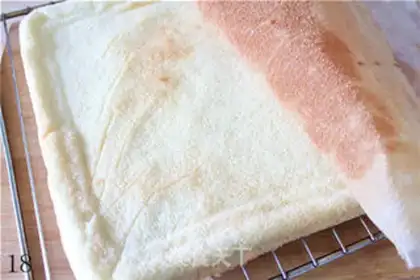 Make Coconut roll step 17