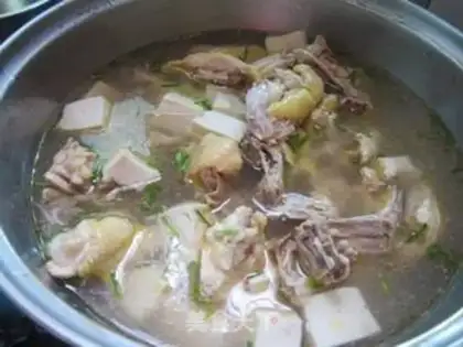 Make Tofu chicken soup step 5