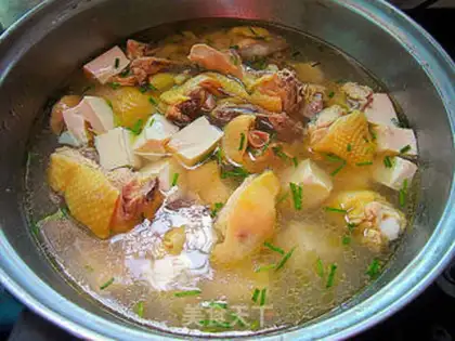Make Tofu chicken soup step 6