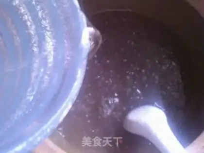 Make Coconut juice and simil step 5