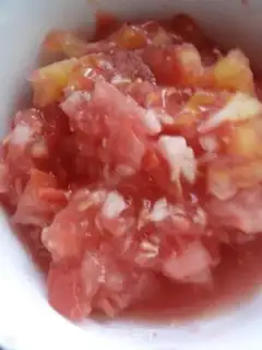 Make Ricecake pizza step 2