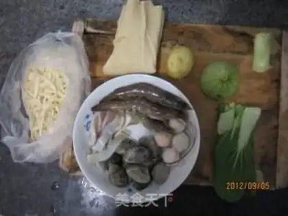 Make Seafood step 0