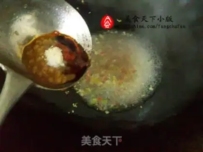 Make Nine-storey tower fried the melon step 3