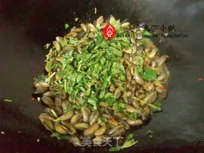 Make Nine-storey tower fried the melon step 4