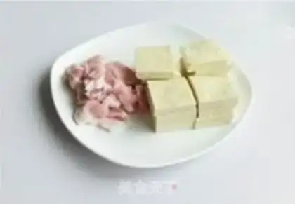 Make Dry pot tofu step 1
