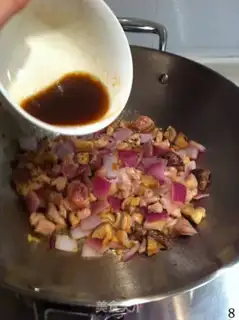 Make Black pepper fried chicken step 7