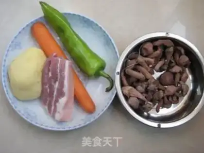 Make A red-shot potato chip step 0