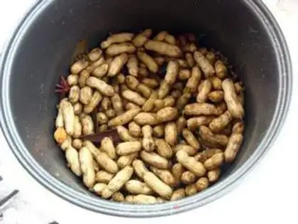 Make Cook peanuts step 5