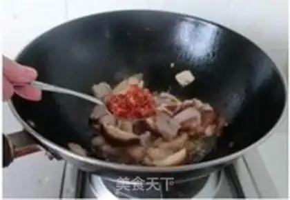 Make Dry pot tofu step 5