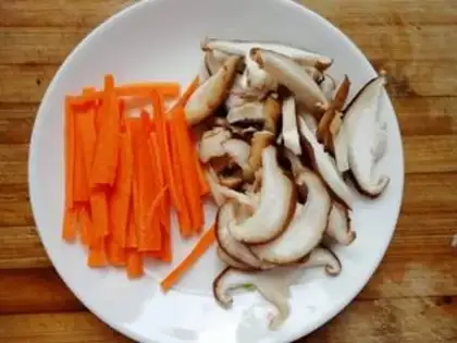 Make ♪ When the vegetables are fried ♪ step 2