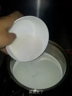 Make Coconut cream step 2