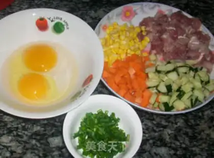 Make Egg bun step 0