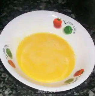Make Egg bun step 1