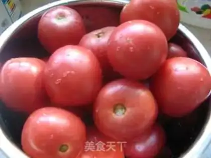 Make Steamed tomato sauce step 1
